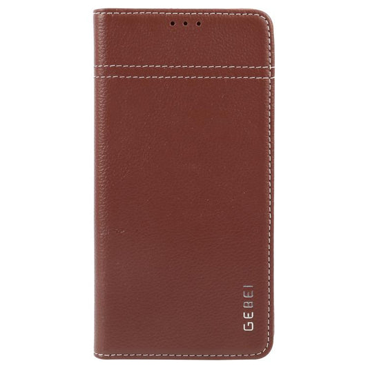 GEBEI Funda para teléfono de cuero con tapa ...