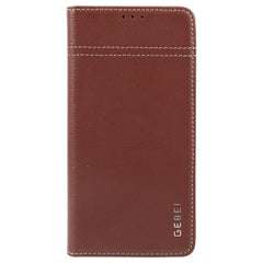 GEBEI Funda para teléfono de cuero con tapa ...