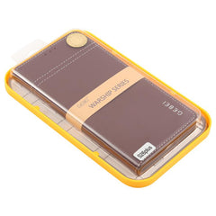 GEBEI Funda para teléfono de cuero con tapa ...