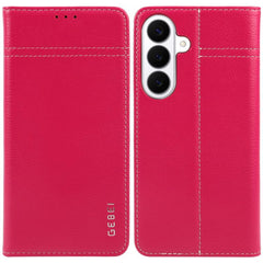 GEBEI Funda para teléfono de cuero con tapa ...