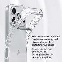 Funda para teléfono ZGA Clear TPU a prueba d...
