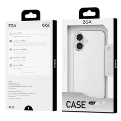 Funda para teléfono ZGA Clear TPU a prueba d...