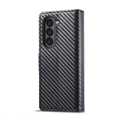 LC.IMEEKE Funda para teléfono de cuero y fib...