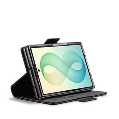LC.IMEEKE Funda para teléfono de cuero y fib...