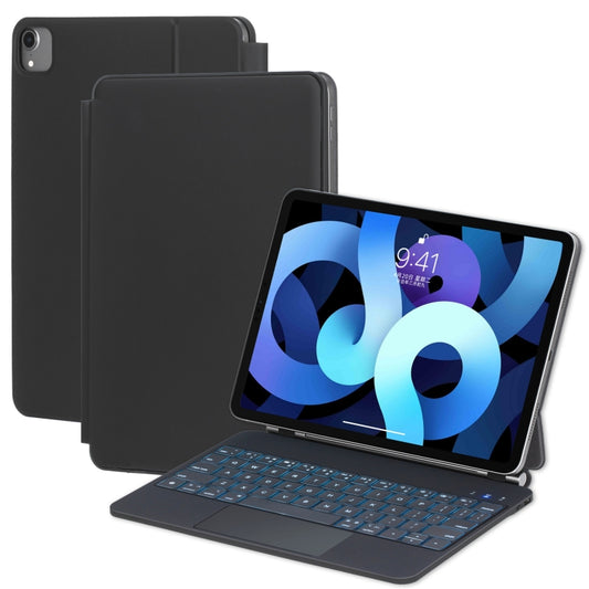 Funda de cuero con teclado Bluetooth y panel...