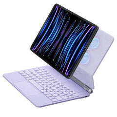 Funda de cuero con teclado Bluetooth y panel...