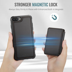 JEEHOOD J05 Funda de teléfono de cuero RFID ...