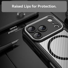 Funda para teléfono translúcida MagSafe con ...