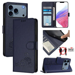 Funda para teléfono de cuero RFID con diseño...
