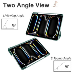 Funda para tableta de cuero inteligente de a...