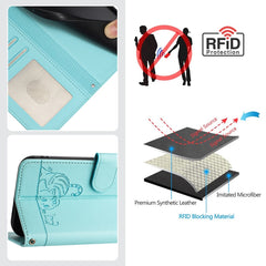 Funda para teléfono de cuero RFID con diseño...