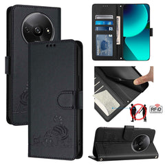 Funda para teléfono de cuero RFID con diseño...