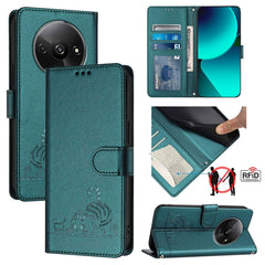 Funda para teléfono de cuero RFID con diseño...