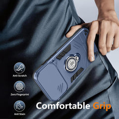 Funda para teléfono con soporte para anillo ...