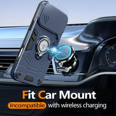 Funda para teléfono con soporte para anillo ...