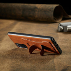Fierre Shann Estuche protector de cuero de c...