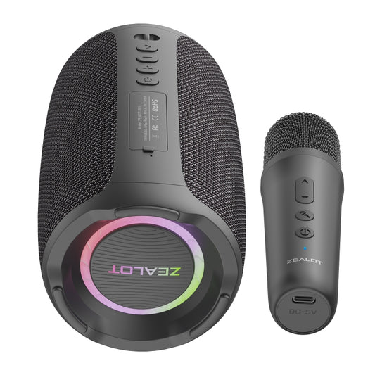Zealot S61M Altavoz inalámbrico Karaoke con ...