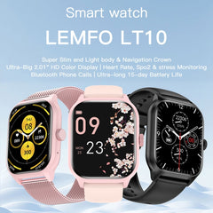 LEMFO LT10 Reloj inteligente con pantalla TF...