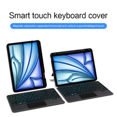 Funda de cuero para tableta con teclado Blue...