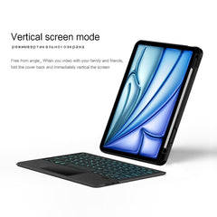 Funda de cuero para tableta con teclado Blue...