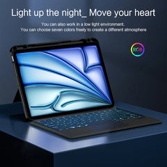 Funda de cuero para tableta con teclado Blue...