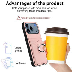 Funda para teléfono con tarjetero y anillo R...