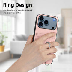 Funda para teléfono con tarjetero y anillo R...