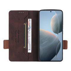 Funda de teléfono de cuero con cierre magnét...