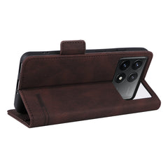Funda de teléfono de cuero con cierre magnét...