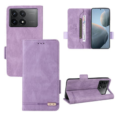 Funda de teléfono de cuero con cierre magnét...