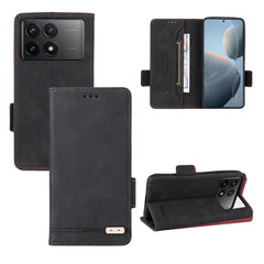 Funda de teléfono de cuero con cierre magnét...