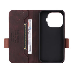 Funda de teléfono de cuero con cierre magnét...