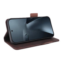 Funda de teléfono de cuero con cierre magnét...