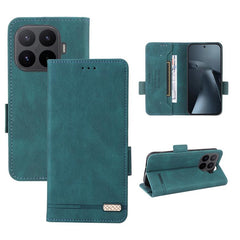 Funda de teléfono de cuero con cierre magnét...
