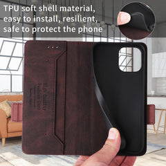 Funda de teléfono de cuero con cierre magnét...