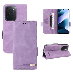 Funda de teléfono de cuero con cierre magnét...
