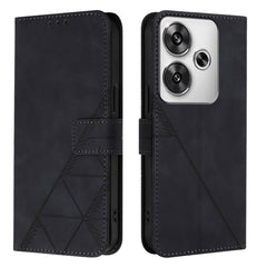 Funda para teléfono de cuero con tapa en rel...