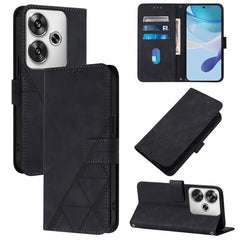 Funda para teléfono de cuero con tapa en rel...