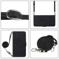 Funda para teléfono de cuero con tapa en rel...
