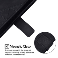 Funda para teléfono de cuero con tapa en rel...