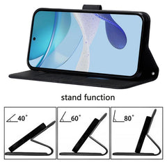 Funda para teléfono de cuero con tapa en rel...