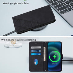 Funda para teléfono de cuero con tapa en rel...