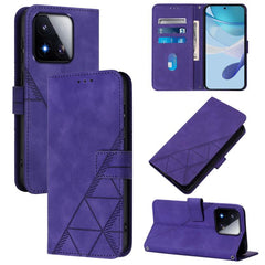 Funda para teléfono de cuero con tapa en rel...