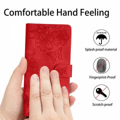 Funda para teléfono de PU con relieve de pie...