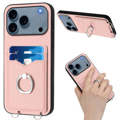Estuche para teléfono con tarjetero y anillo...