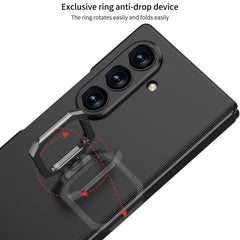 Caja del teléfono con soporte de anillo cuad...