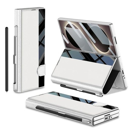 Funda para teléfono con tapa integrada de co...