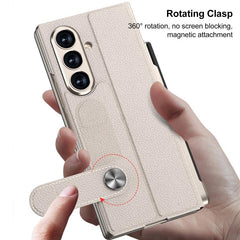 Funda para teléfono con tapa integrada de co...