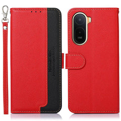 KHAZNEH Funda para teléfono RFID de cuero co...