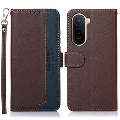 KHAZNEH Funda para teléfono RFID de cuero co...